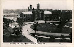 Student Hall at U. S. Naval Training School Bronx, NY Postcard Postcard 