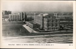 Davis Hall- Rear U.S. Naval Training School Bronx, NY Postcard Postcard Postcard