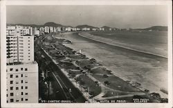 Vista Da Praia Postcard