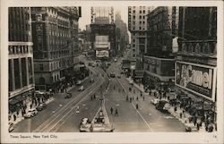 View of Times Square New York City, NY Postcard Postcard Postcard
