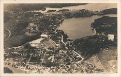 Lake Placid From Air Postcard