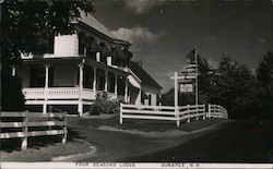 Four Seasons Lodge Postcard