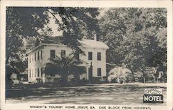Knight's Tourist Home Jesup, GA Postcard Postcard Postcard
