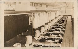 Navy Gear Laid Out Postcard