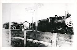 Pattaconsett Train Postcard