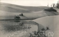 The Beauty of Sand, Oregon Coast Highway Florence, OR Postcard Postcard Postcard