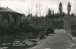 View of Slayton Arboretum Postcard