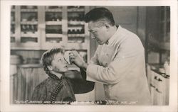 "Butch" Jenkins and Chingwah Lee in MGM's Little Mr. Jim Postcard