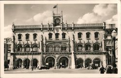 Rossio Railway Station Lisbon, Portugal Postcard Postcard Postcard