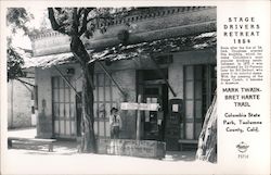 Stage Drivers Retreat 1854 Postcard