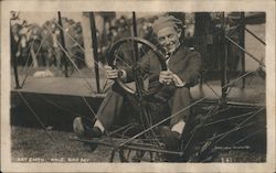 Art Smith, Bird Boy in Biplane "Bird Boy" Postcard