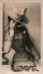 Latest Paris Novelties Always First at the Wannamaker Stores Postcard
