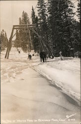 Ski Tow at Winter Park Postcard