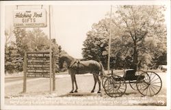 The Hitching Post on Highways 68 & 98 Postcard