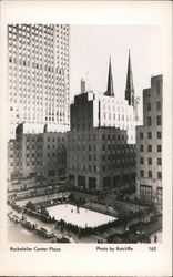 Rockefeller Center Plaza New York, NY Postcard Postcard Postcard