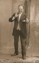 Fred Fischer Saying, Now Lift It Billy Sunday Postcard Postcard Postcard
