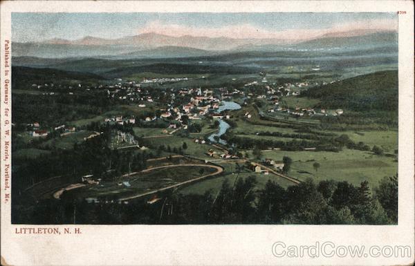 Aerial View Littleton New Hampshire