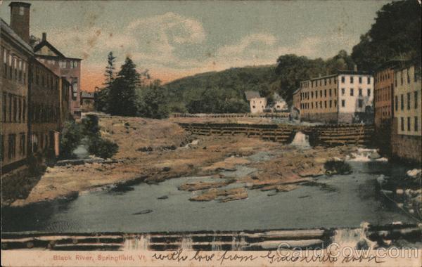 Black River Springfield Vermont