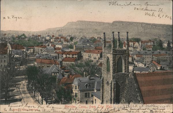 Meriden from City Hall Connecticut