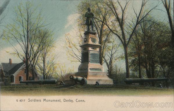 Soldiers Monument Derby Connecticut