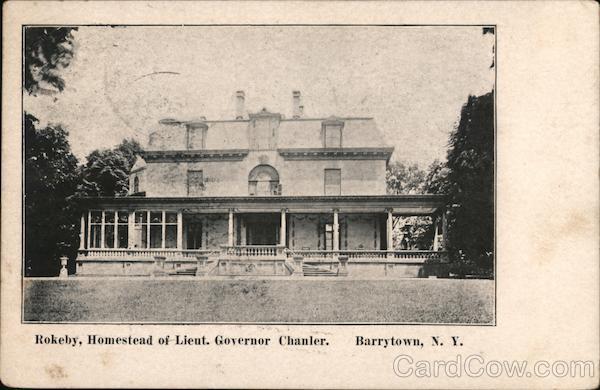 Rokeby, Homestead of Lieut. Governor Chanler. Barrytown New York