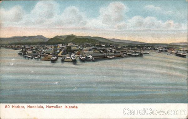 Harbor Honolulu Hawaii