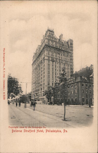 Bellevue Stratford Hotel Philadelphia Pennsylvania