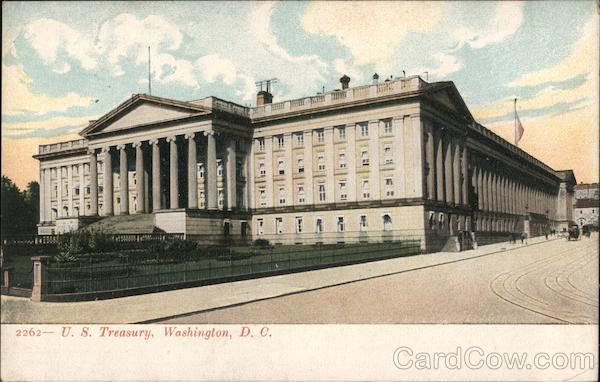 U.S. Treasury Washington District of Columbia Washington DC