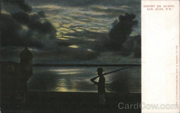 Sentry on Guard San Juan Puerto Rico