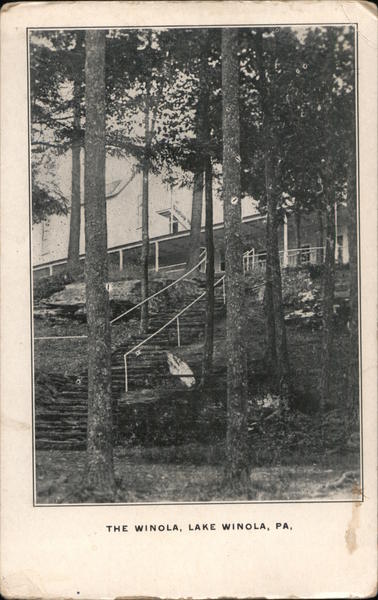 The Winola Lake Winola Pennsylvania