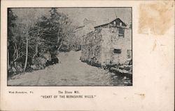 The Stone Mill West Berkshire, VT Postcard Postcard Postcard