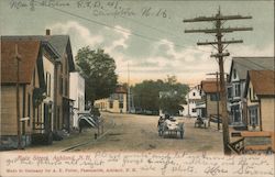 Main Street Ashland, NH Postcard Postcard Postcard