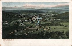 Aerial View Littleton, NH Postcard Postcard Postcard