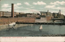 Amoskaeg Mills Postcard