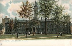 Princeton University, Nassau Hall New Jersey Postcard Postcard Postcard