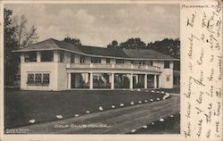 Golf Club House Postcard