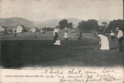 Caldeno Golf Links Delaware Water Gap, PA Postcard Postcard Postcard