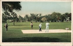 No. 3 Green, Golf Links Postcard