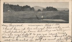 Golf Grounds Postcard