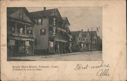 South Main Street Putnam, CT Postcard Postcard Postcard