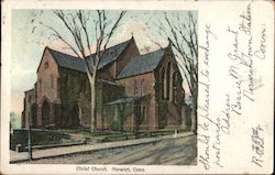Christ Church Norwich, CT Postcard Postcard Postcard