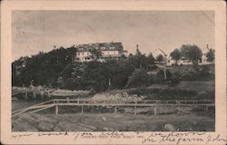 Looking West From Holly Inn Christmas Cove, ME Postcard Postcard Postcard