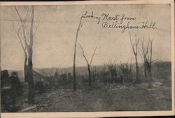 Looking West From Bellingham Hill Chelsea, MA Postcard Postcard Postcard