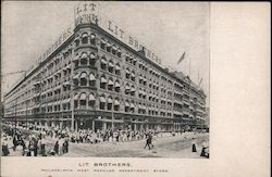 Lit Brothers, Most Popular Department Store Postcard