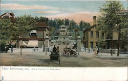 Grand Entrance to Reservation Postcard