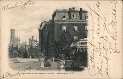 Agriculture & Smithsonian Institute Postcard