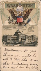 The Congressional Library Washington, DC Washington DC Postcard Postcard Postcard
