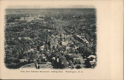 View from National Monument, Looking East Postcard