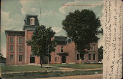 Massena High School New York Postcard Postcard Postcard