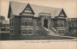 City of Norwalk Library Postcard